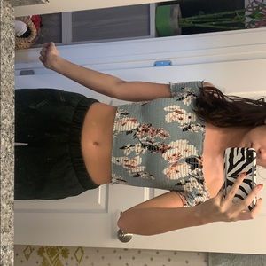 Pacsun Off shoulder crop top